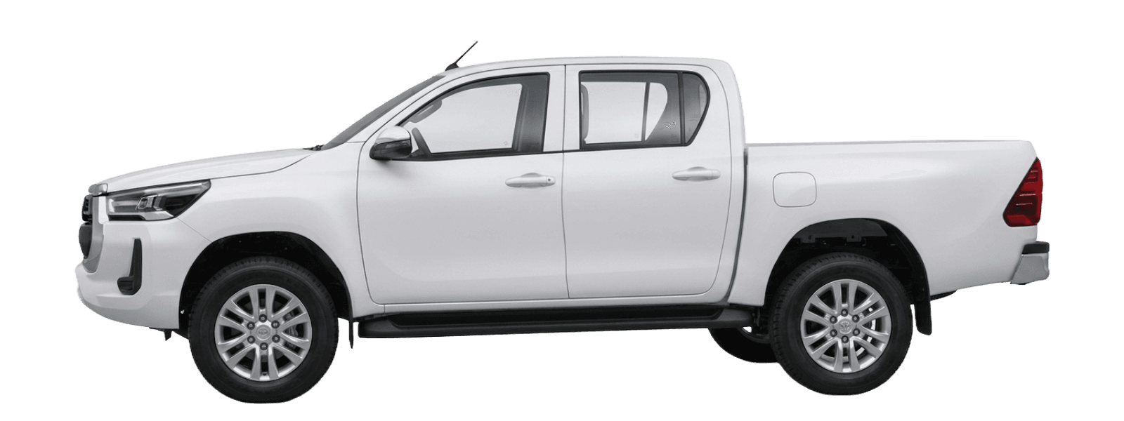 Pickup, capacidad 4 pasajeros